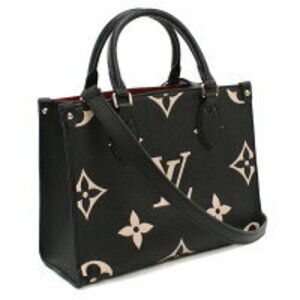 Louis Vuitton On the Go Monogram Empreinte Black Beige